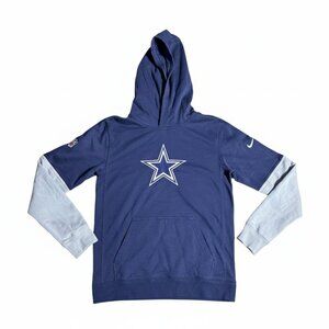Nike Youth Navy Dallas Cowboys Club Pullover Hoodie XL NEW WITH TAGS
